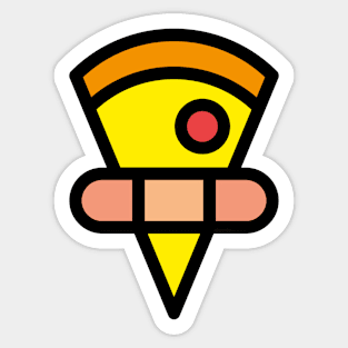 Pizza Healing Sticker